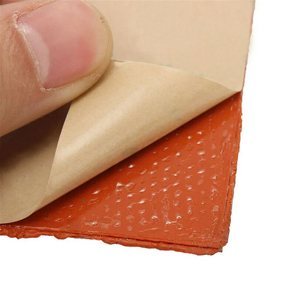 120x120 مللي متر 12 V 120 W سخان سيليكون سادة 3D طابعة ساخنة السرير التدفئة حصيرة لوازم الطابعة NK-التسوق
