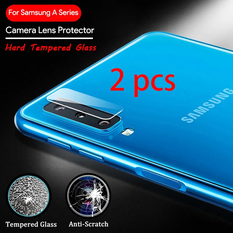 

2 pcs! Phone Lens Glass for Samsung A50 A70 A30 A20 Camera Lens Protector for Galaxy A9S A9 A8S A8 A7 A6S A6 Plus