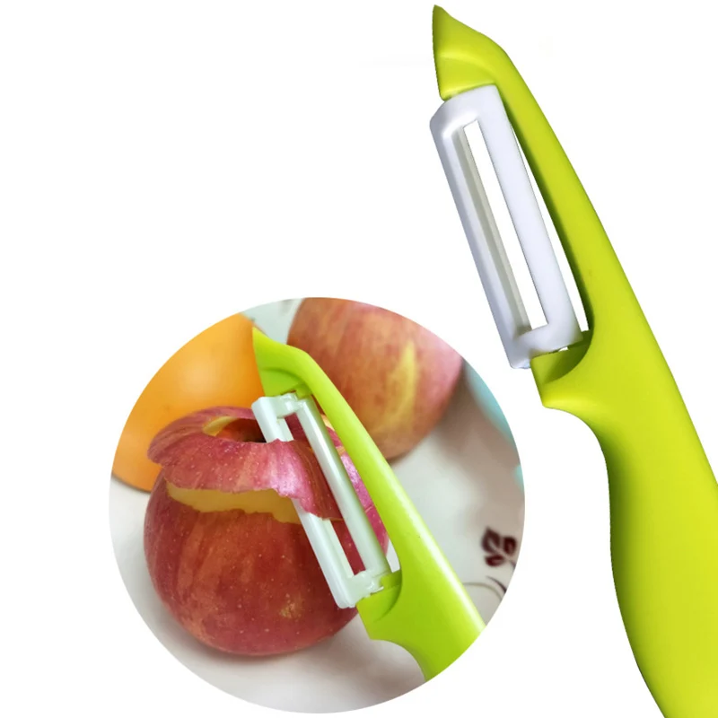 

FUNBAKY Potato Peeler Zesters Ceramic plastic Fruit Vegetable Knife Cutter Kitchen Tools Acessories