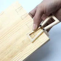כלים לעיבוד עץ נחושת Dovetail מרקר, מד יד Cut עץ מפרקים Dovetail כלים לעיבוד עץ מדריך עבור קרפנטר (5)