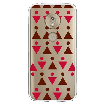 

Stand case costume drawing Triangulos Red WP005 for Motorola Moto G7 Play