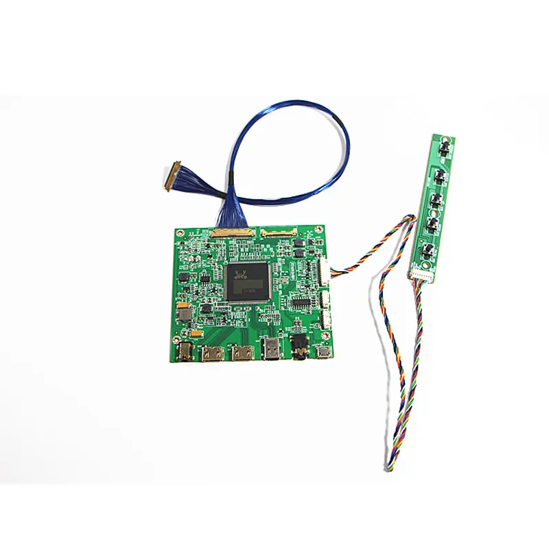 

DP+2mini HDMI+Audio 4K LCD driver board for 12.5" 13.3" 15.6" 17.3" 3840*2160 LCD controller board DIY kits