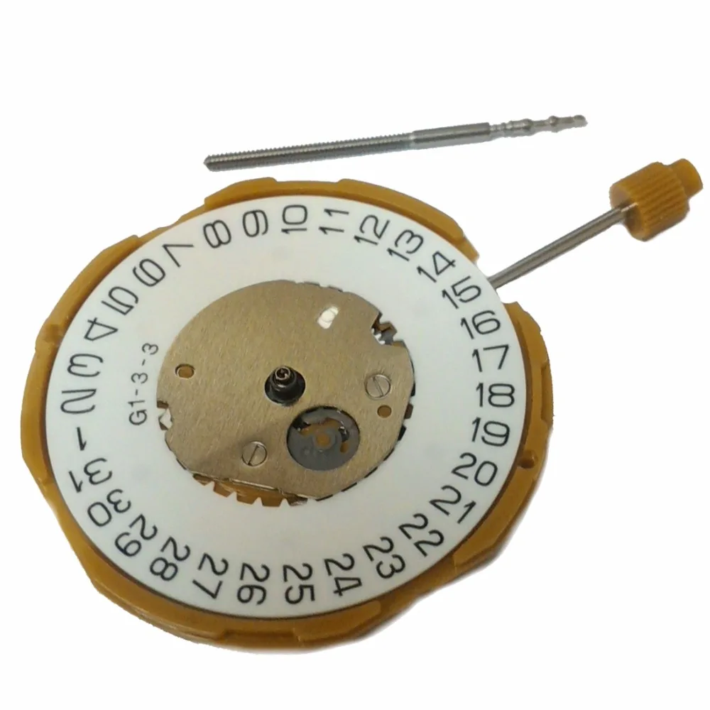 2 штуки. Оригинальные кварцевые часы x Miyota GM10 часовой механизм 10 1/2 плоский