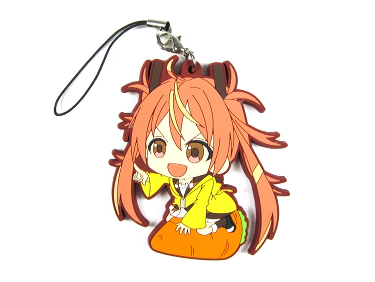 

Black Bullet Aihara Enju Action Figure Anime Model Aihara Enju Mobile Phone Keychain Pendant Christmas Toys for Gifts 6cm