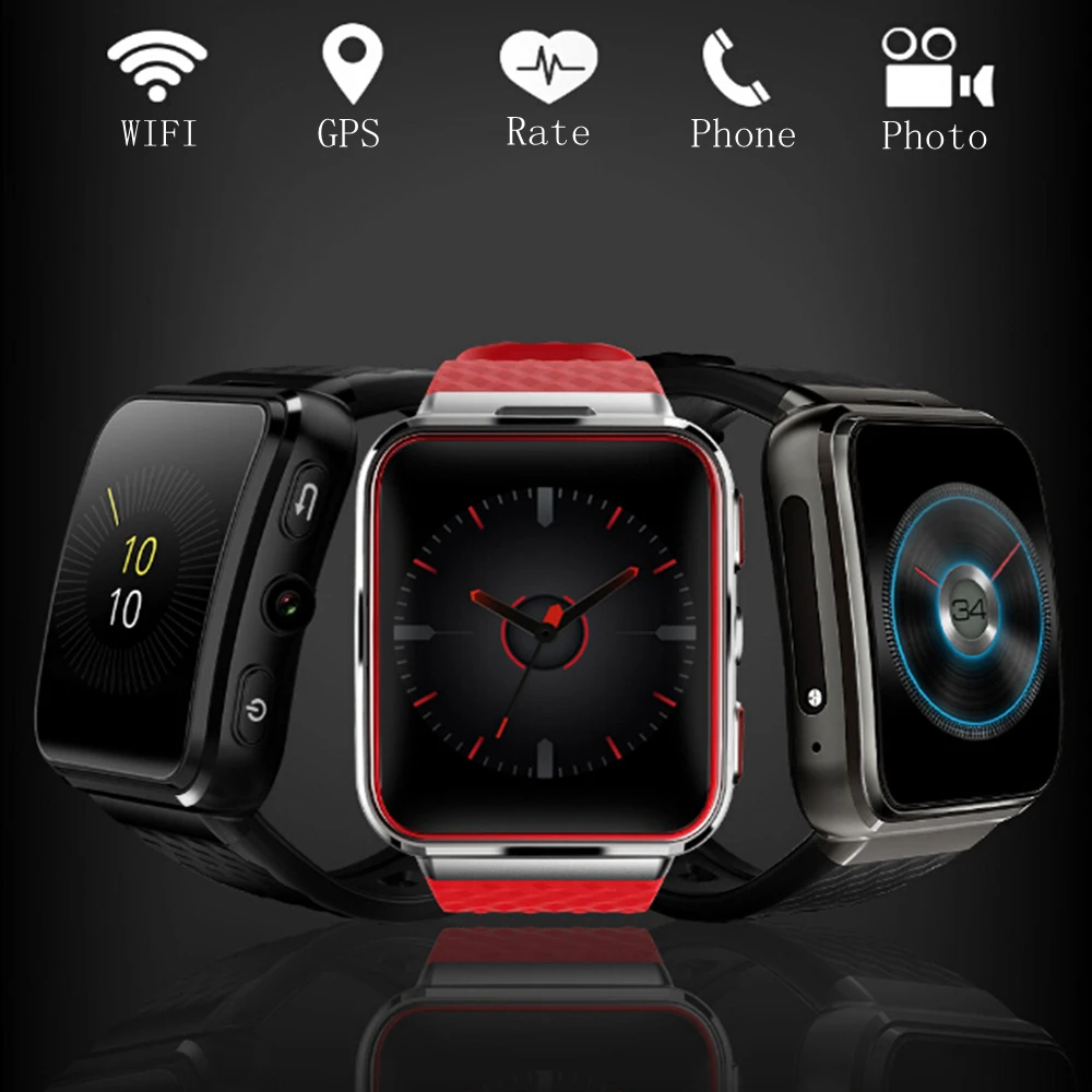 

3G Android Smart Sports Bluetooth Positioning Call Photography Silicone Phone Watch