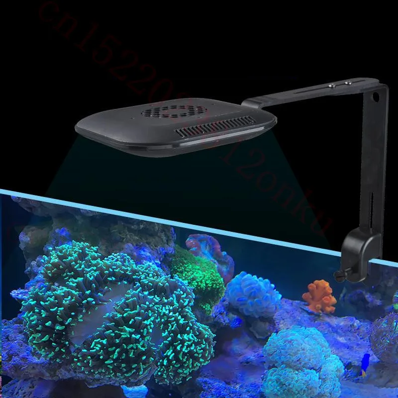 - Jebao Jecod Marine Aquarium Dense Matrix LED Lamp Lighting SPS Seawater Fish Tank Coral Reef LED Light Clipon High Quality