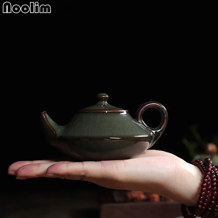 Чайный сервиз NOOLIM глазурованная трещинчатая печь Longquan Celadon Zisha керамика Arts Tay