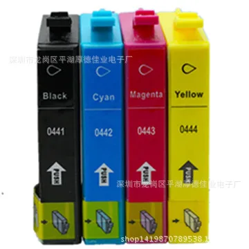 T0441 Φ T0444 Stylus C64 C66 C84 C84N C84WN C86 CX3600 Inkjer Printer|ink cartridge|replacement cartridgeink cartridge for epson |