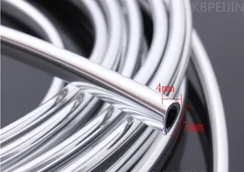 

3M car air conditioning outlet U Style decoration strip Grille Chrome for infiniti fx35 q50 g35 g37 qx70 qx50 fx37 car styling