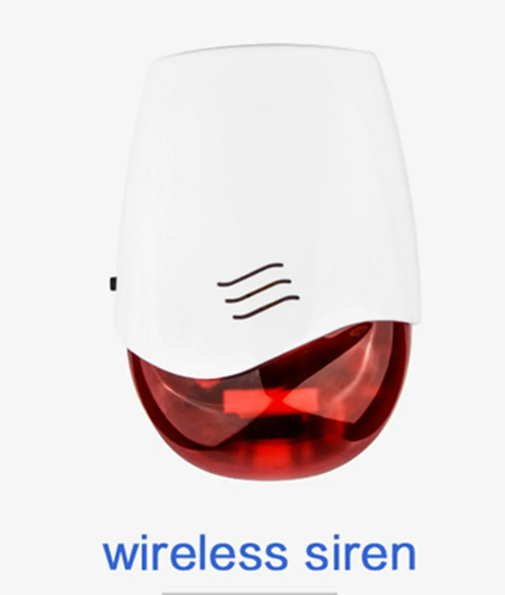 

Wireless Siren Work As Spot Detector For GSM Alarm System