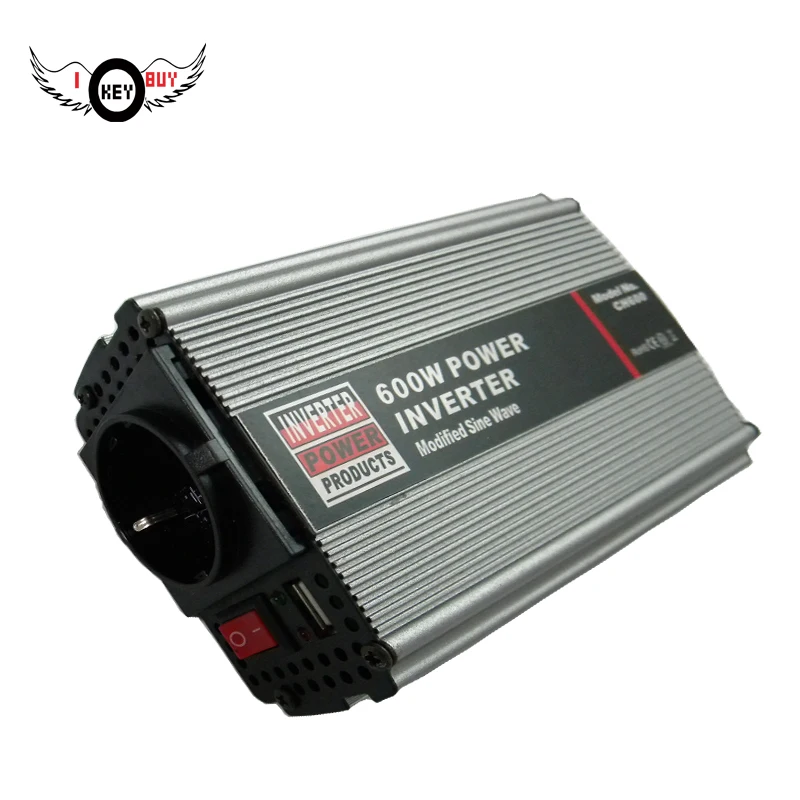 

free shipping 400W European Car power Inverter , 12v dc to 220v ac power car converter