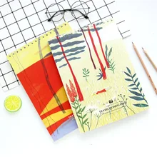 1 шт расписанные вручную чистая тетрадь для записей художественной росписи A4 бумажный альбом для рисования книжная бумага для рисования цветной грифель книга 35 страниц