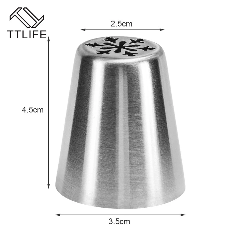 TTLIFE 1 шт. новые кондитерские насадки из нержавеющей стали для украшения торта инструменты для выпечки