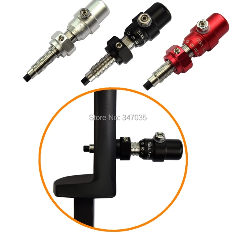 

3 color Archery Cushion Plunger Arrow Rest Screw on Recurve/Takedown Bow for Hunting - Free Shippping