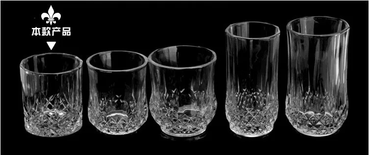 1 шт 240 мл Алмазная плоская классическая чашка классическая стеклянная кружка для виски пивная кружка