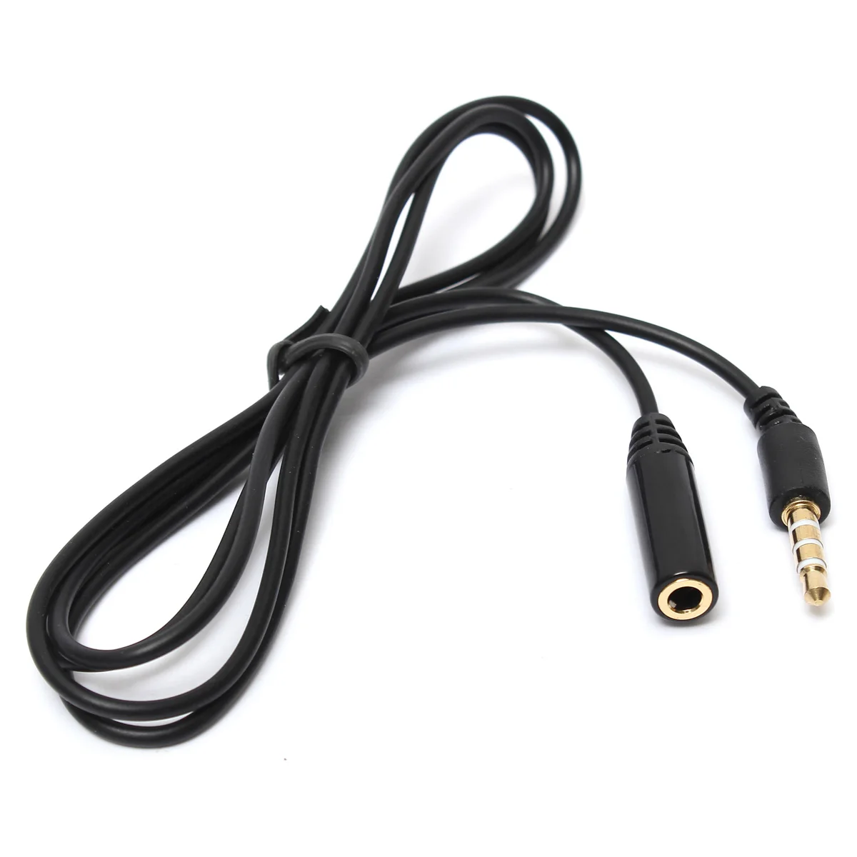 

LEORY Audio Cable 4 Pole 3 Ring TRRS 3.5mm Male To TRRS Female Jack AV Extension Cable Audio Video Connector