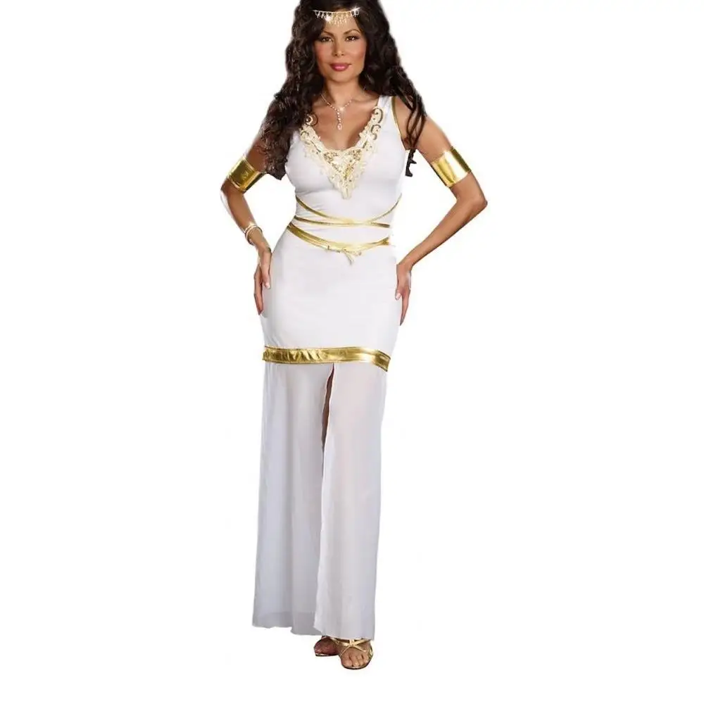 2017 afrodite greca dea dell'amore costume adulto halloween fancy dress  elegante moda cosplay regina gioco di ruolo a542863