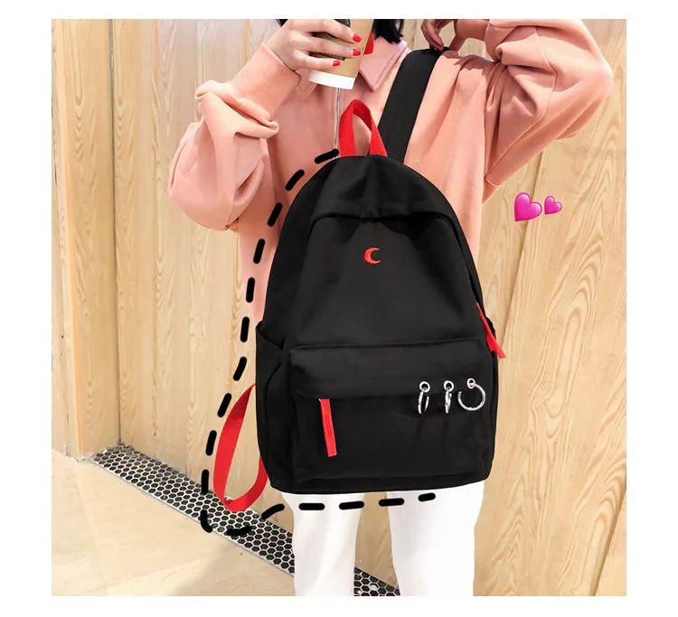 lona mochila viagem feminina bolsa feminina saco