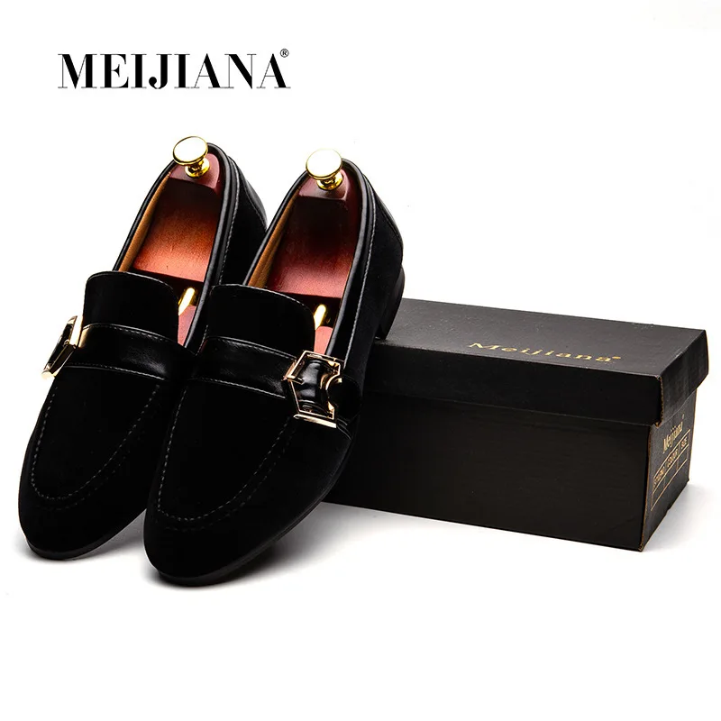 

Male England Casual Drive Fashion Hot Selling Men Shoes Leather Leather Casual Shoes Men Dress Leather Shoes