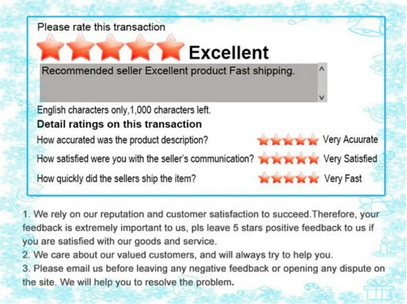 feedback