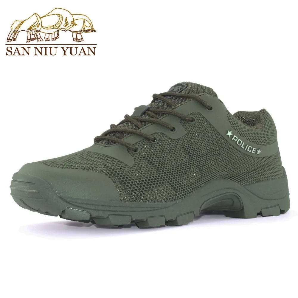2018 New Arrive Men Spring Summer Autumn Rubber Mesh Army Green Hiking