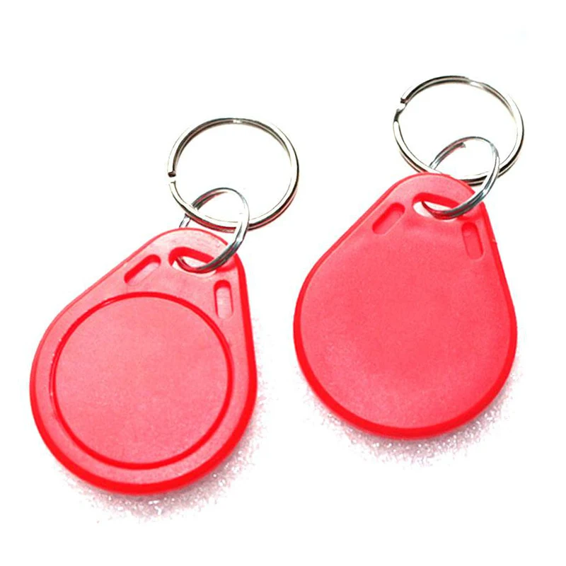 Enhanced RFID Proximity Key Fob Set - 100pcs Writable Tags