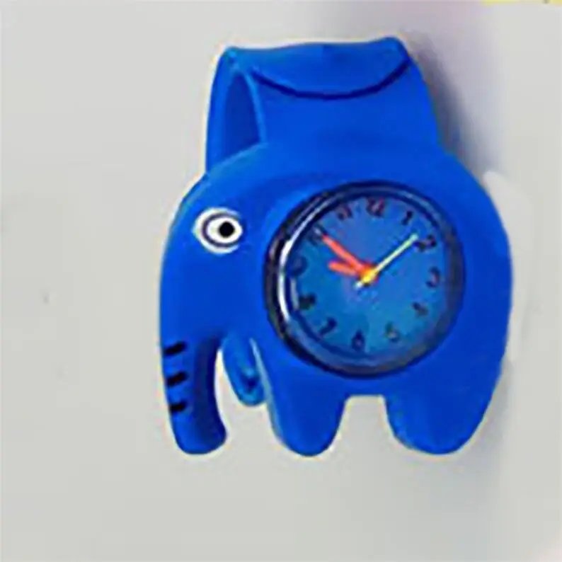 Infantil Cartoon 3D Animal Kids Watches Rubber Quartz Children s Watches for Girls Boys Cute Clock 2