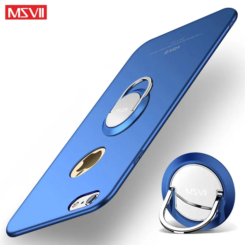 MSVII For iPhone 6 6S Plus Case Finger Ring Matte Cover Coque For iPhone 6 6 S Plus Holder Back Cover For iPhone 6 6S Plus Case MSVII For iPhone 6 6S Plus Case Finger Ring Matte Cover Coque For iPhone 6 6 S Plus Holder Back Cover For iPhone 6 6S Plus Case