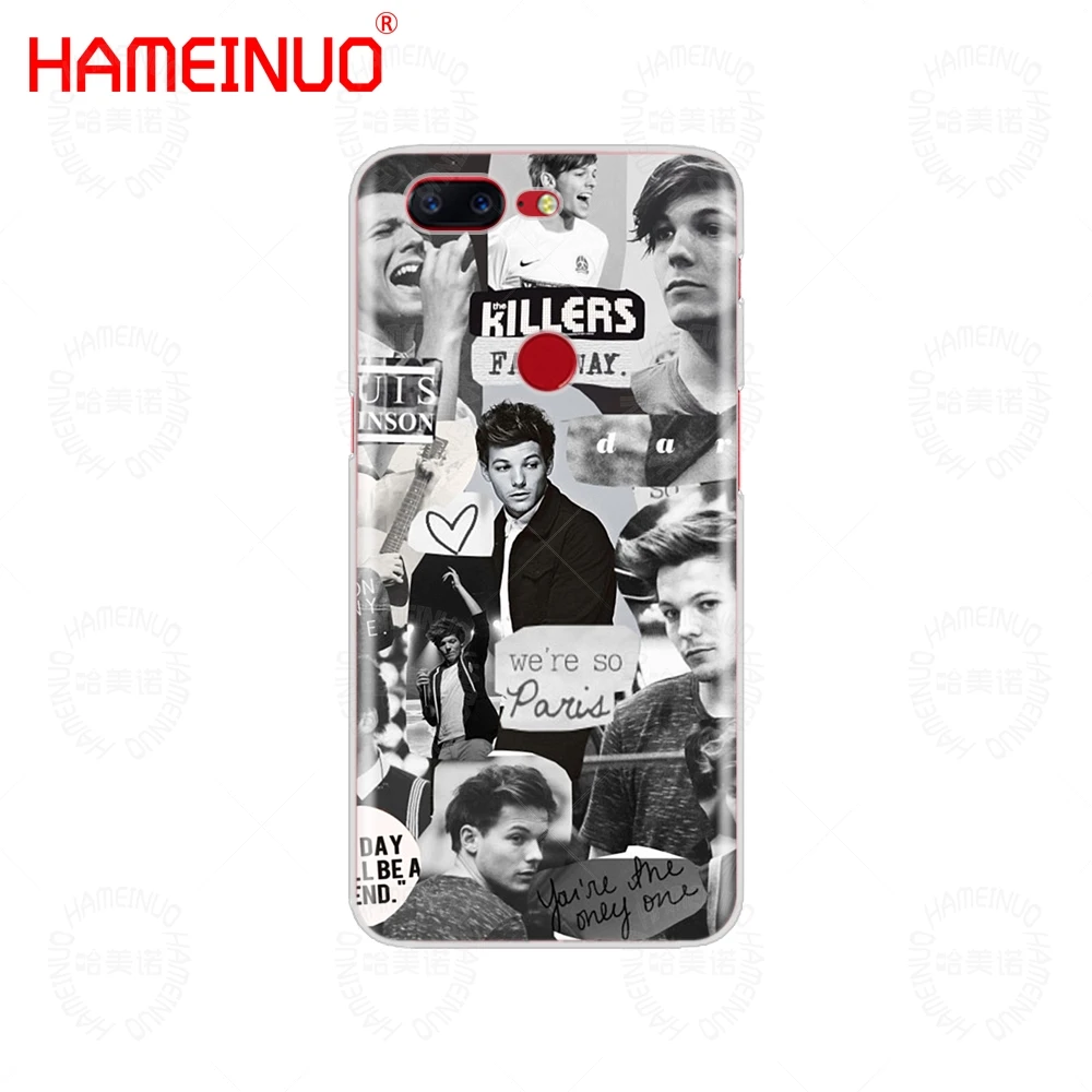 HAMEINUO One Direction 1d Louis Tomlinson cover phone case for Oneplus one plus 5T 5 3 3t 2 X A3000 A5000