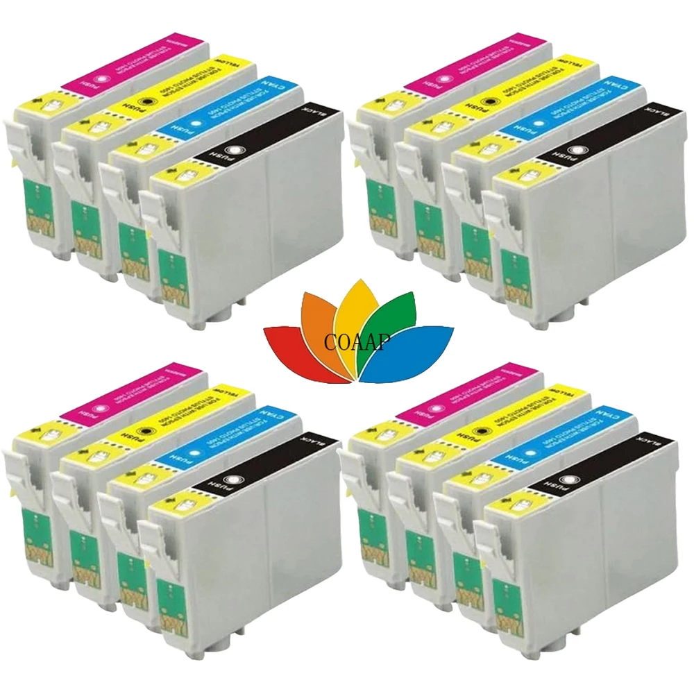 

16 Ink Cartridges for Compatible Expression Home XP-412 XP412 XP-325 XP-422 T1816 Printer