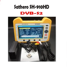 SH910 HD Sathero SH-910HD DVB-S2 цифровой спутниковый искатель метр Satfinder HD с функцией анализатора спектра в реальном времени HD Outpu