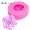 3D Beautiful roses chocolate cake decorating tools DIY fondant silicone mold Wedding cake decoration Flowers soap mold T0170 ► Photo 1/6