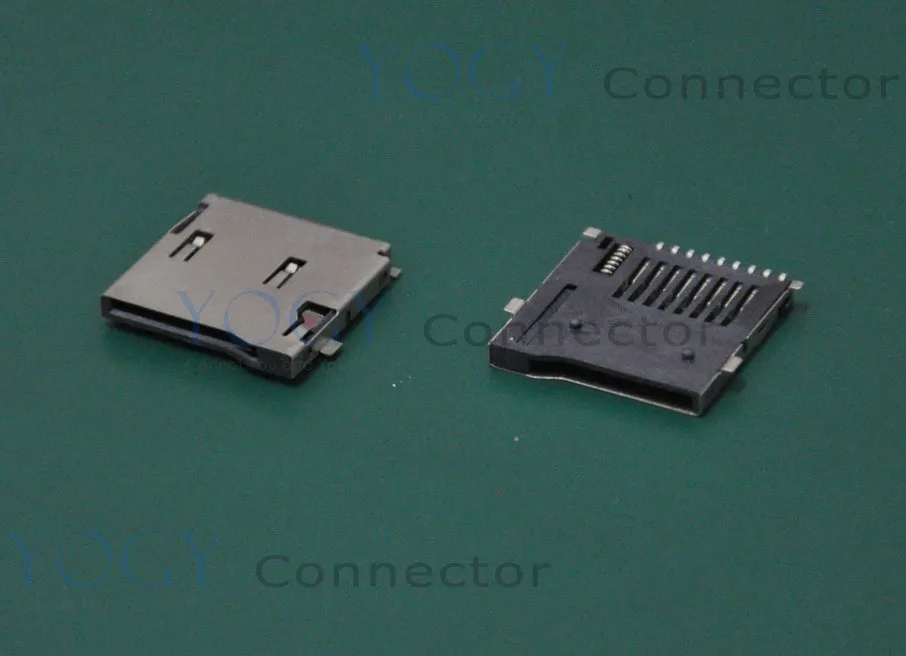 100 шт 9pin слот карты Micro SD разъемы размер 14*15 мм TF карта Палуба подходит для телефона
