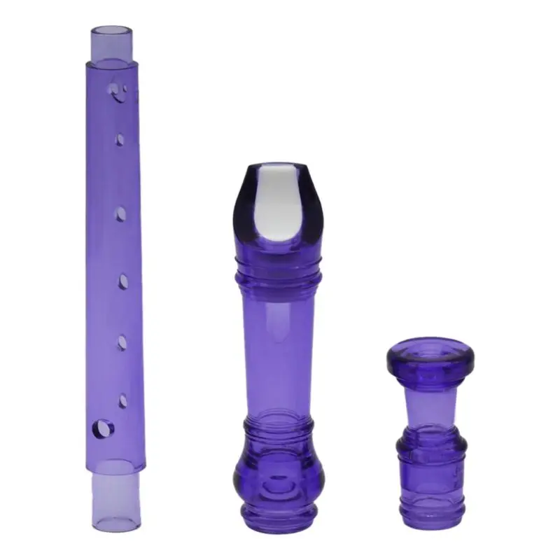 

Soprano Recorder Clarinet Adjustable 8 Holes German Type Long Flute Clear Timbre C Key Instrument New