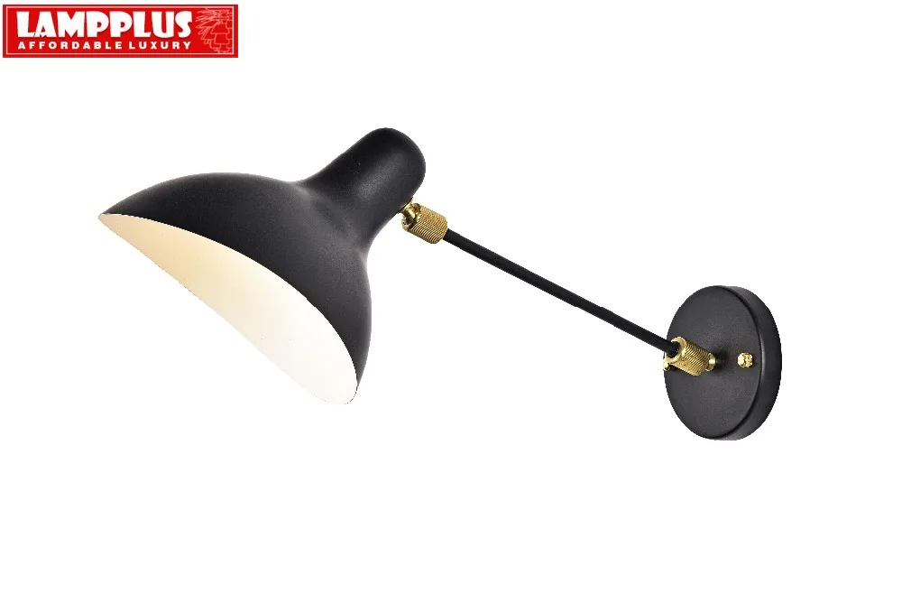 

Lampplus duckbilled lampshade Nordic Loft Vintage Swing Wall lamp Wall light for bedroom living room study hotel room iron paint