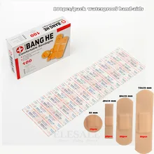 Travel Bandages Wound Plaster First-Aid Emergency-Kits Medical-Anti-Bacteria Waterproof