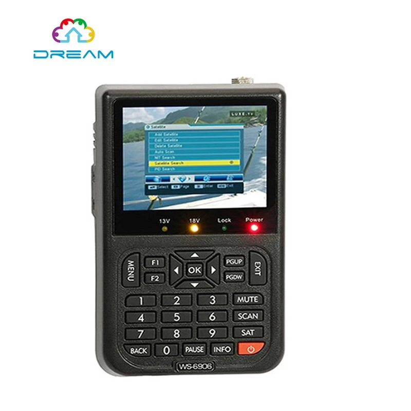 Профессиональный Satlink WS 6906 DVB S FTA цифровой спутниковая антенна LNB сигнала WS6909
