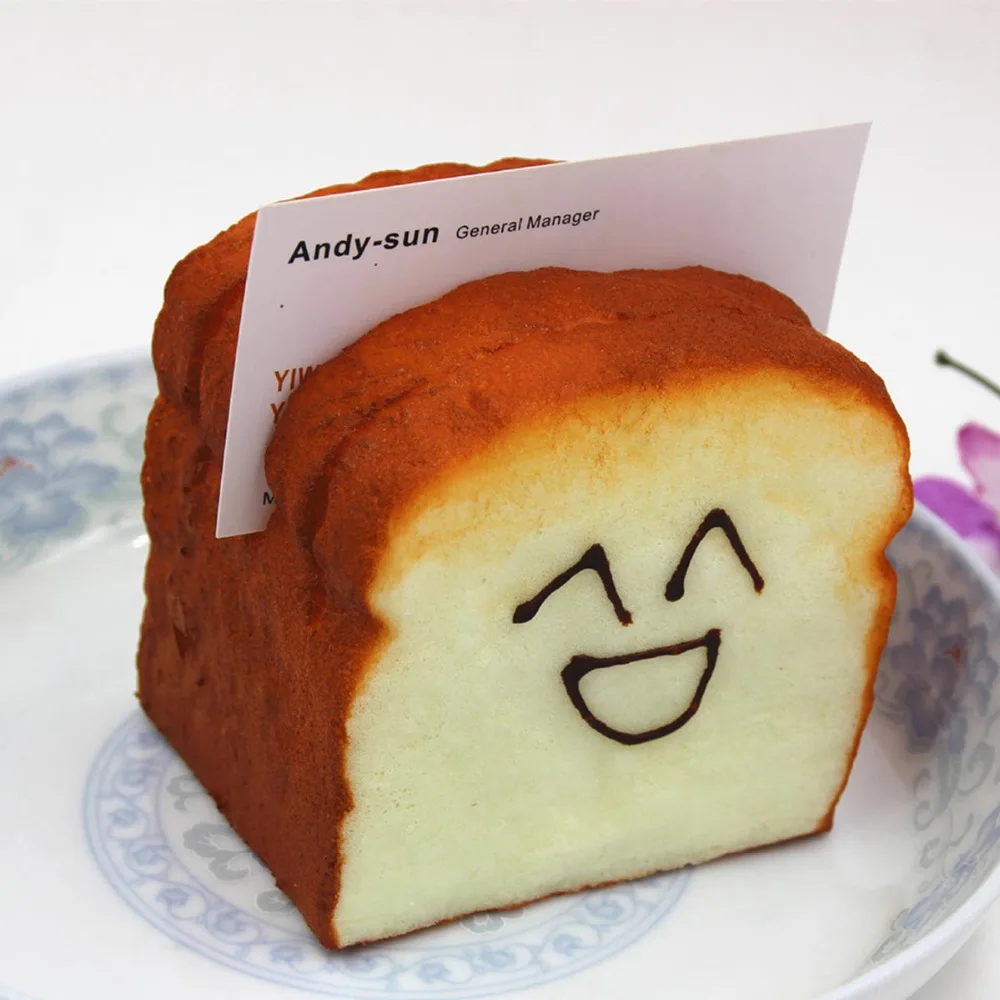 

Practical Jokes Soft Super Slow Scent Bun Charms Food Collectibles Scented Toast Bread Kid Gift Phone Seat Pen Prank Toys fun