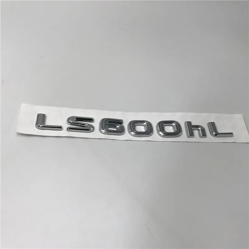  Silver /Gold For Lexus LS300 RX300 GS300 LS400 RX330 RX350 RX430 LS460 LS600hl Rear Boot Emblem Log