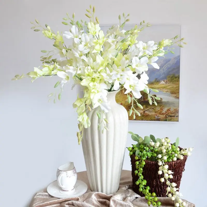 1 шт. декоративный цветок орхидеи для украшения дома|silk flowers|artificial orchid flowerflowers for |