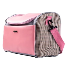 Сумка-переноска для собак, переноска для домашних животных, переноска для кошек, складная, водонепроницаемая, премиум-класса, кожаный кошелек для домашних животных, переносная сумка-переноска для кошек, маленьких собак