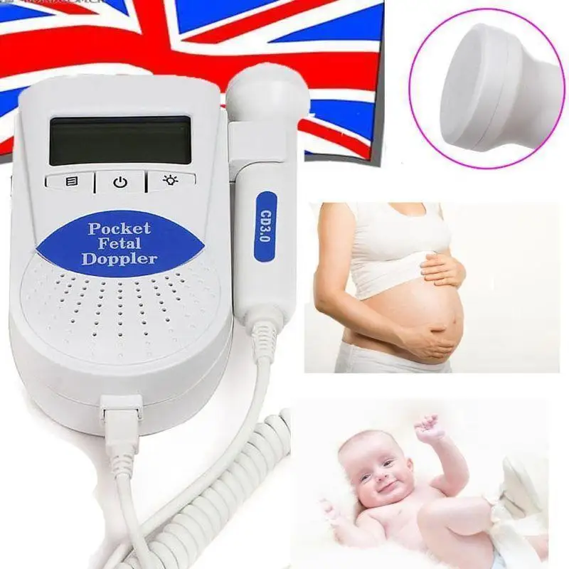 

Promotion! handheld Easy operation Pregnant Woman Use New Baby Heart Monitor,Fetal Doppler Sonoline-B