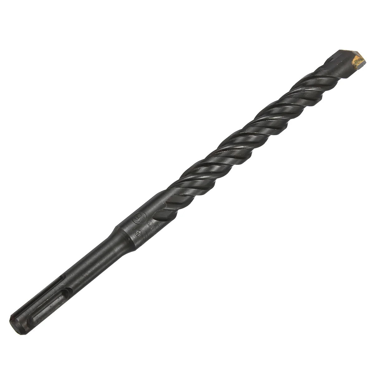 Doersupp 16x200mm Hard Alloy Carbide Tip Drill Bit Round Shank for