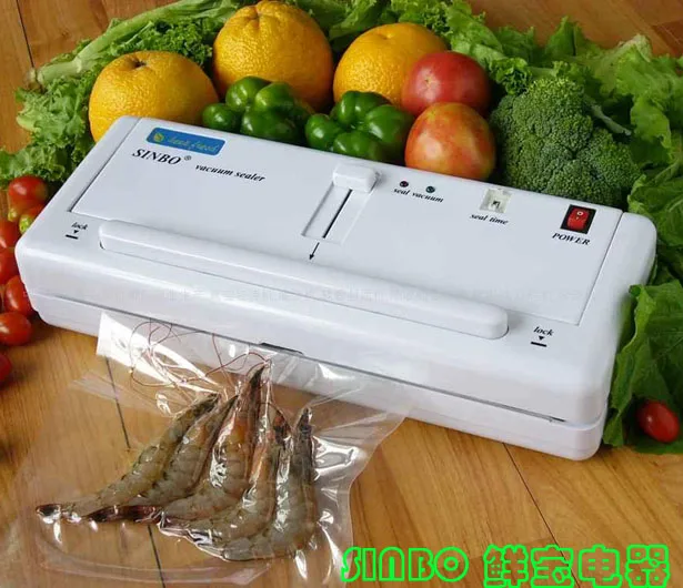 Home Electric Vacuum Food Sealer Heat Sealing Machine Household Packing Sealers Food Saver Preserver