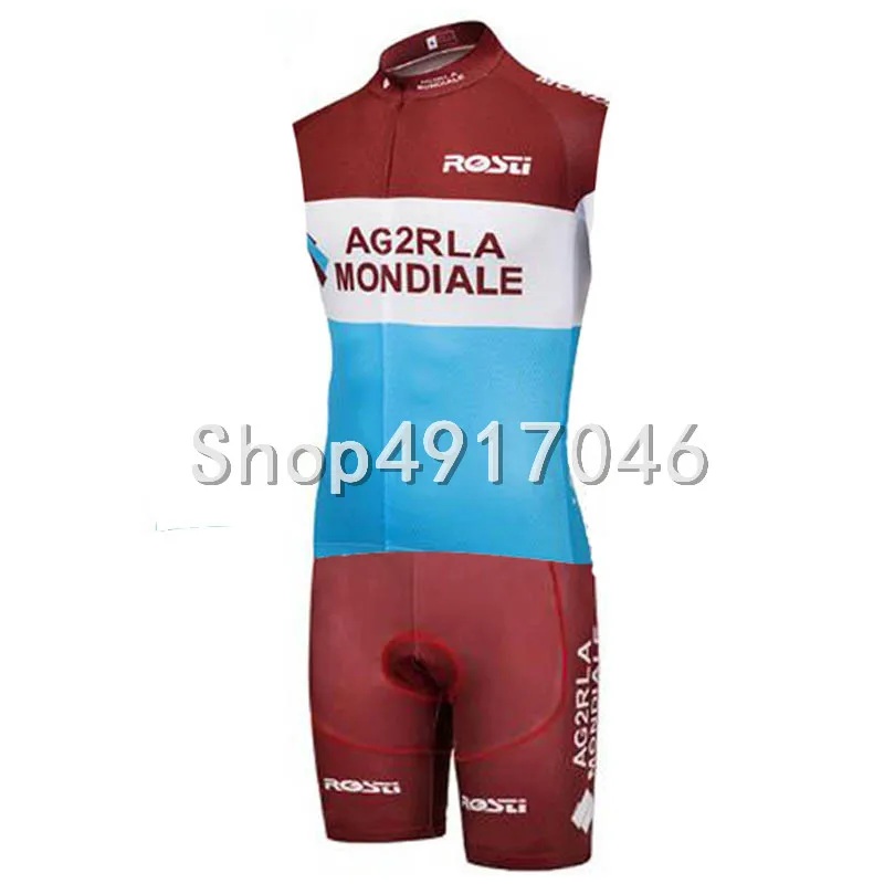 AG2R велосипедный трикотаж для триатлона Быстросохнущий велокостюм велосипедная футболка одежда для плавания бега езды
