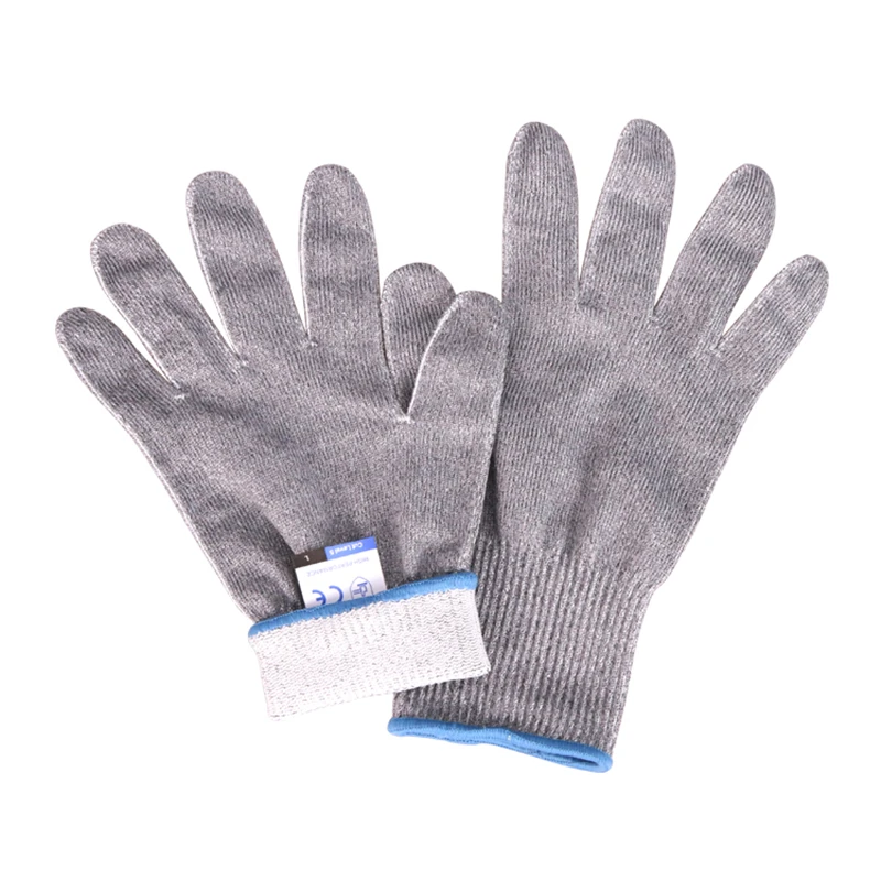 Анти-порезы защитные перчатки с сенсорным экраном горячая Распродажа GMG желтые HPPE EN388 ANSI анти-порезы уровень 5 защитные рабочие перчатки устойчивые к порезу перчатки