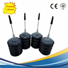 Черные чернила для заправки картриджа универсальные комплекты 30 мл x 4 шт для всех принтеров