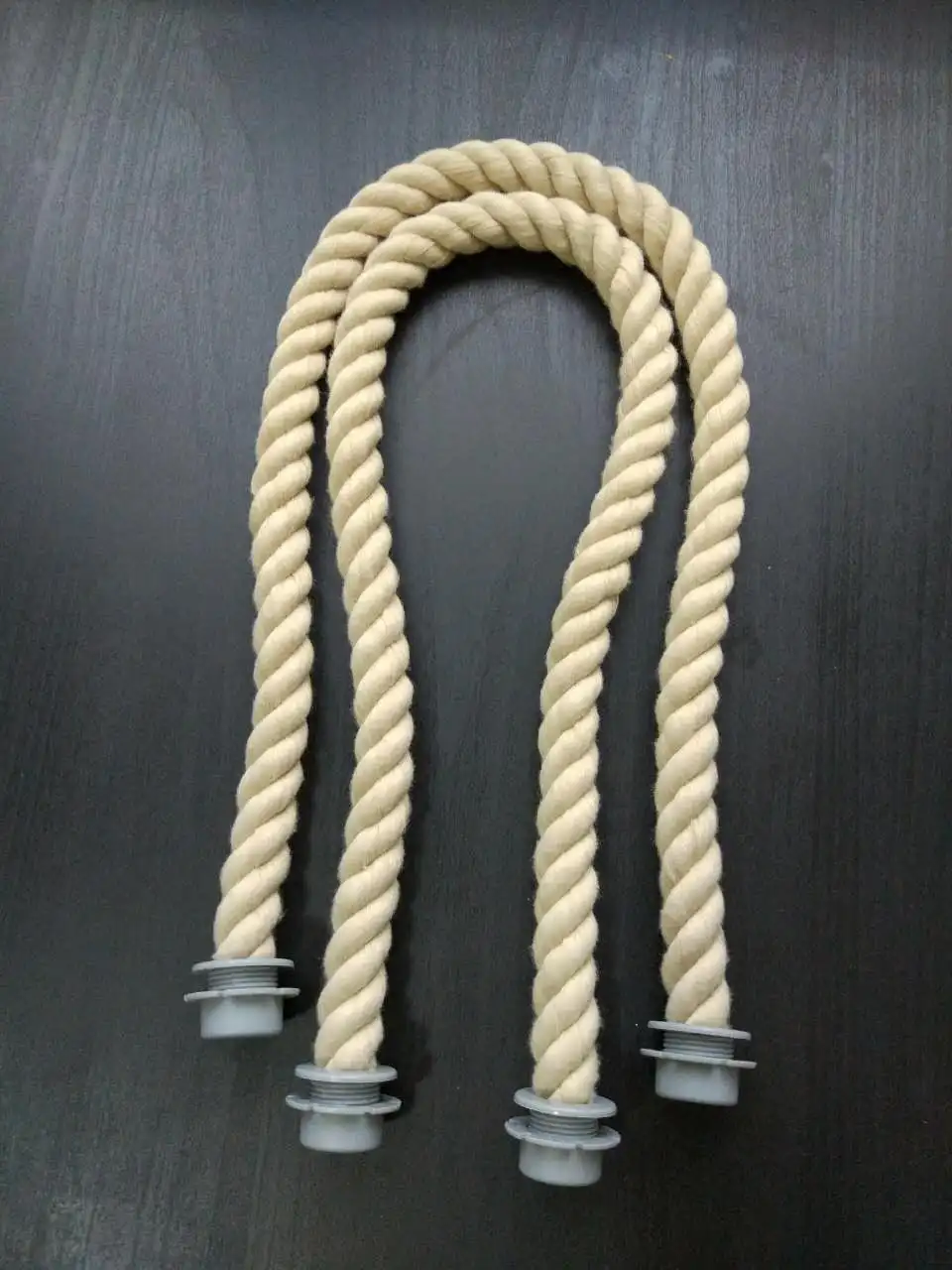 New 65Cm 1 Pair Soft Nature Rope Handle For Italy Obag O Bag Handles Handbag Strap Bag Parts Accessories DIY Women's Bags