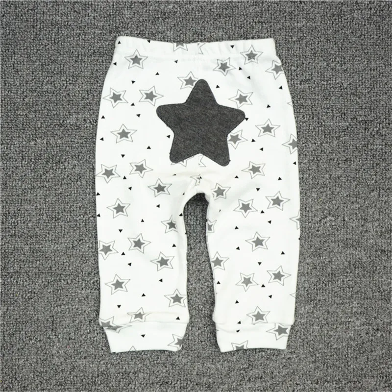 3 шт./лот, длинные штаны унисекс для новорожденных штаны для маленьких мальчиков и девочек от 0 до 2 лет модные Хлопковые Штаны для малышей Детские штаны-шаровары для девочек