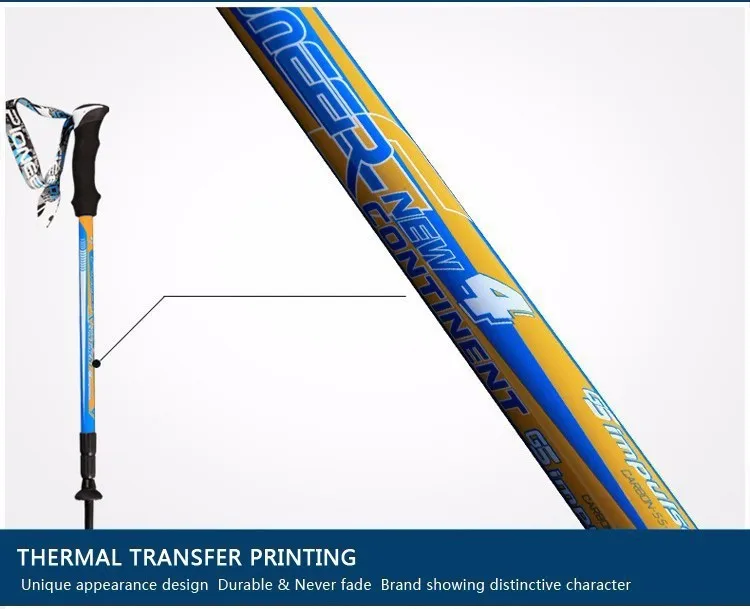 Ultra leve de Fibra de Carbono Pioneiro Caminhadas Bengala Caminhadas Alpenstock Escalada Camping Trekking Matraque Bengalas Telescópica Pólo 21 High Quality Esporte e Lazer
